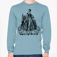 Anne Boleyn Men's or Unisex Organic Long Sleeve T-shirt