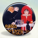 Birra Metzger Torino Beer  Illustration Poster Romantic