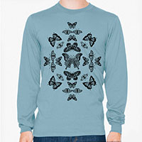 Butterfly Effect Men's or Unisex Organic Long Sleeve T-shirt