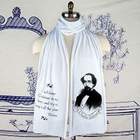 Charles Dickens Unisex Scarf - TIMT