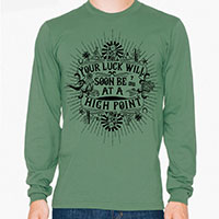 Good Fortune and Luck Men's or Unisex Organic Long Sleeve T-shirt