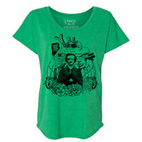 Edgar Allan Poe Tri-Blend Dolman T-Shirt