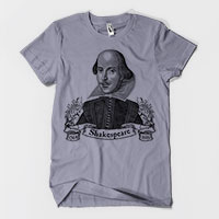 William Shakespeare Men's or Unisex T-shirt tartx