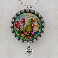 Alice in The Garden of Live Flowers