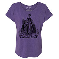 Anne Boleyn Tri-Blend Dolman T-Shirt  -TIMT