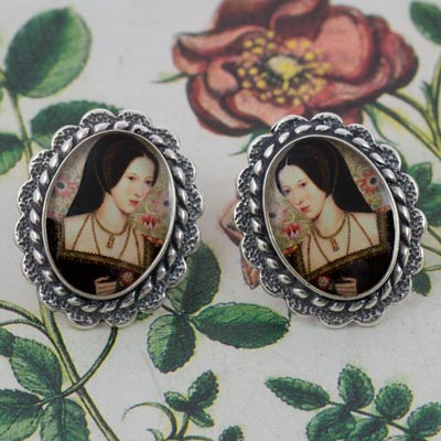 A Custom Pair of Sterling Silver or Bronze Oval Post Earrings