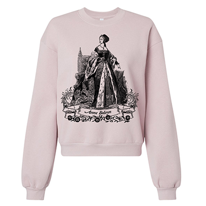 Anne Boleyn Fleece Crewneck Sweatshirt