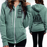 Anne Boleyn Rocky Eco-Fleece Hoodie