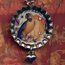 Parrot with Flowers