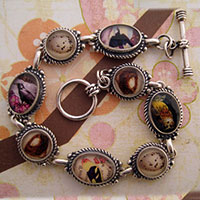 Birds of a Feather Collage Bracelet