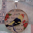 Sweet Bird Sterling Pendant