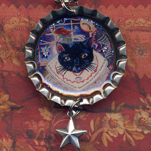 Black Kitty Cat Macabre