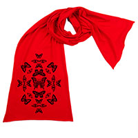 Butterfly Effect Screen printed Cotton Scarf