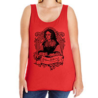 Catherine of Aragon Curvy Fit Plus Size Tee V-neck Scoop and Tank Style