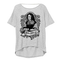 Catherine of Aragon pony open back t-shirt - TIMT