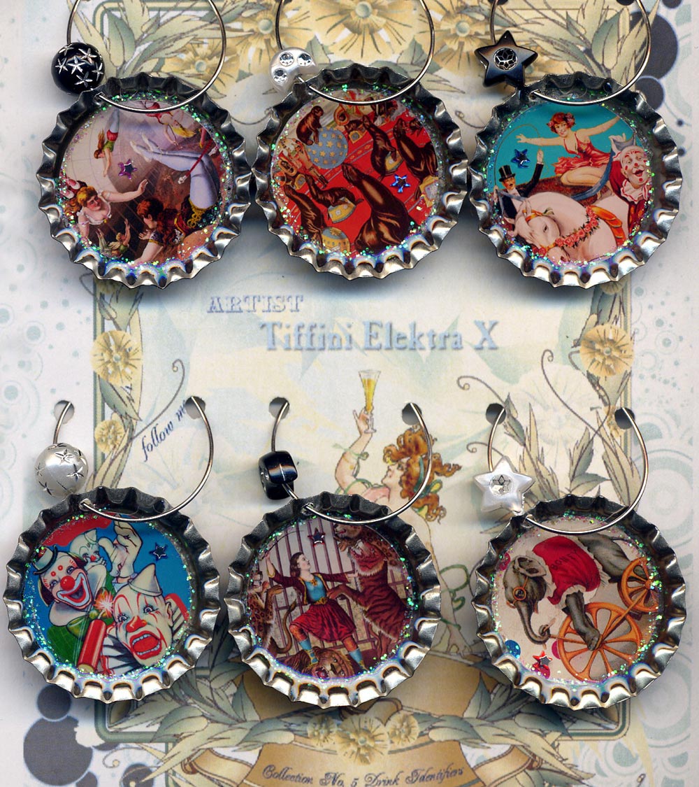 Circus  Drink Charms