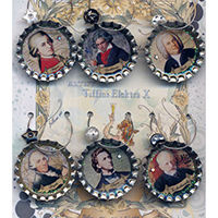 Classical Composer Drink Charms