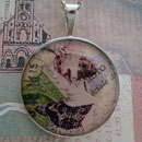 Cl�o de M�rode Sterling Pendant