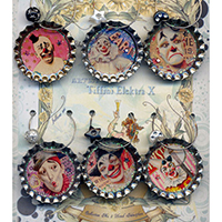 Clown Drink Charms