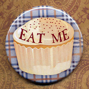 Alice in Wonderland Eat Me Cupcake