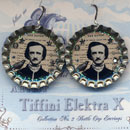 Edgar A. Poe and The Raven Earrings