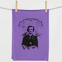 Edgar Allen Poe Flour Sack Towel
