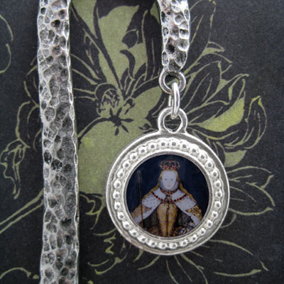 Queen Elizabeth I in Coronation Robes Bookmark