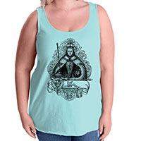 Queen Elizabeth I Curvy Fit Plus Size Tee V-neck Scoop and Tank Style