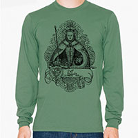Queen Elizabeth I Men's or Unisex Organic Long Sleeve T-shirt