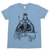 Queen Elizabeth l Kids Tee Shirt Size 8-12  -TIMT