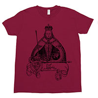Queen Elizabeth l Kids Tee Shirt Size 8-12  -TIMT