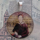 Emily Dickinson Sterling Pendant