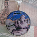 Muse Euterpe Sterling Pendant