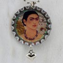 Frida Kahlo with Flowers