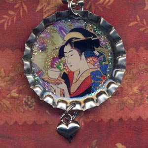 Geisha with Tea