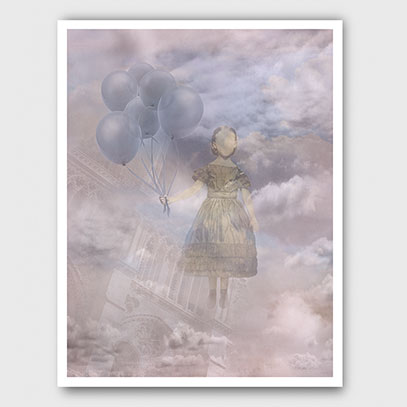 Ghost Girl Wandering among the Clouds