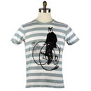 Gentleman Owl on a Bicycle Mens - TIMT