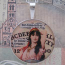 Gypsy Fortune Teller Sterling Pendant