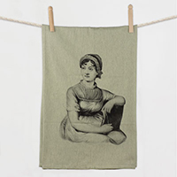 Jane Austen Flour Sack Towel Flour Sack Towel