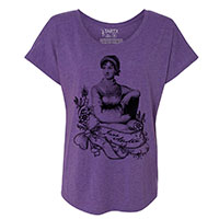 Jane Austen Tri-Blend Dolman T-Shirt