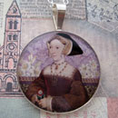 Jane Seymour Tudors Sterling Pendant