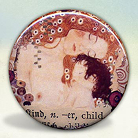 Klimt Mother and Child