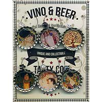 Gustav Klimt Drink Charms