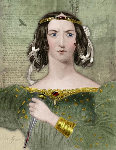 Lady Macbeth Shakespeare Print
