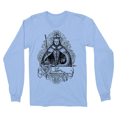 Queen Elizabeth I Men's or Unisex SMALL Long Sleeve T-shirt - TIMT
