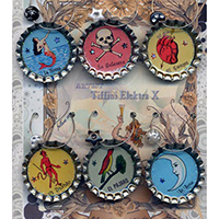 Mexican Loteria Drink Charms