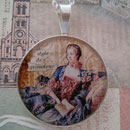 Madame de Pompadour Sterling Pendant