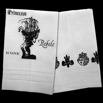 Marie Antoinette Princesse Tea Towel