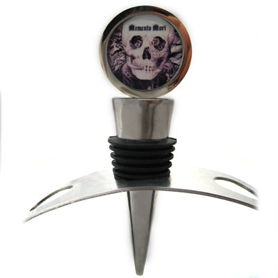 Memento Mori Wine Stopper