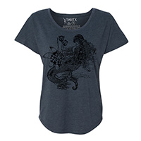 Mermaid La Luxure Tri-Blend Dolman T-Shirt